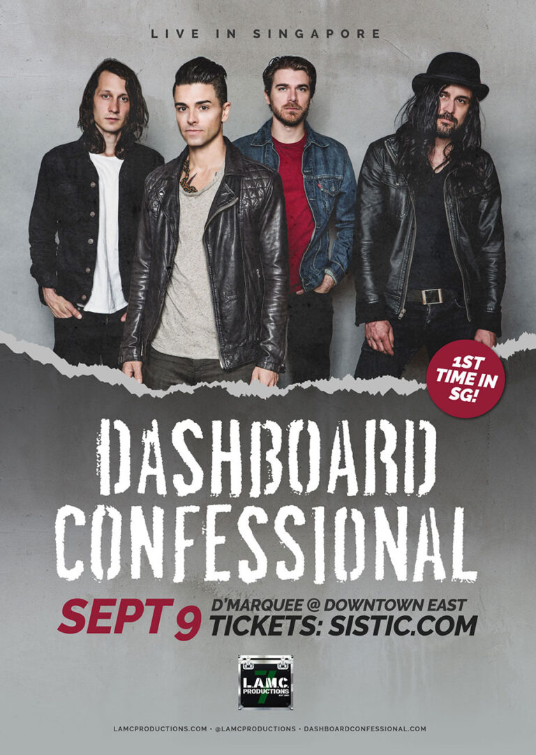dashboard confessional past tour dates